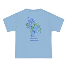 Tee - medium/heavier weight -  printed front & BACK - several colors