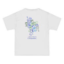 Tee - medium/heavier weight -  printed front & BACK - several colors