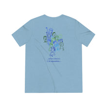 Tee - Unisex Tri-blend  - printed front only - several colors