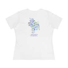 Tee - 100% airlume cotton  - printed front & BACK - several colors - very comfy!