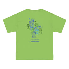 Tee - medium/heavier weight -  printed front & BACK - several colors